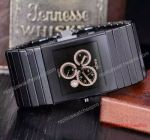 Rado Ceramic Replica Black Ceramica XL Chronograph Mens Watch Diamond Dial